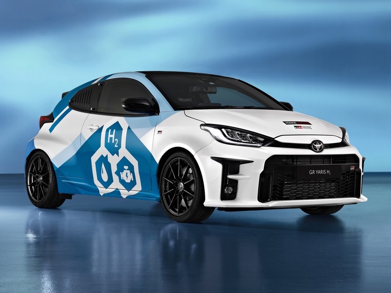 Toyota GR Yaris se spalovacím motorem na vodík